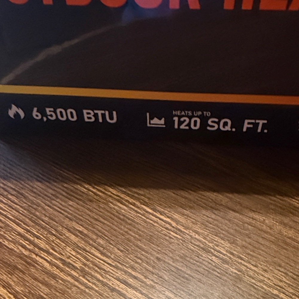 2 in 1 Portable Outdoor Heater - Picture 3 of 3